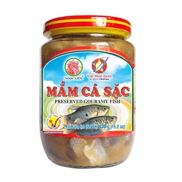 Mắm Cá Sặc Ngọc Liên 魚塩漬け Cá Sặc